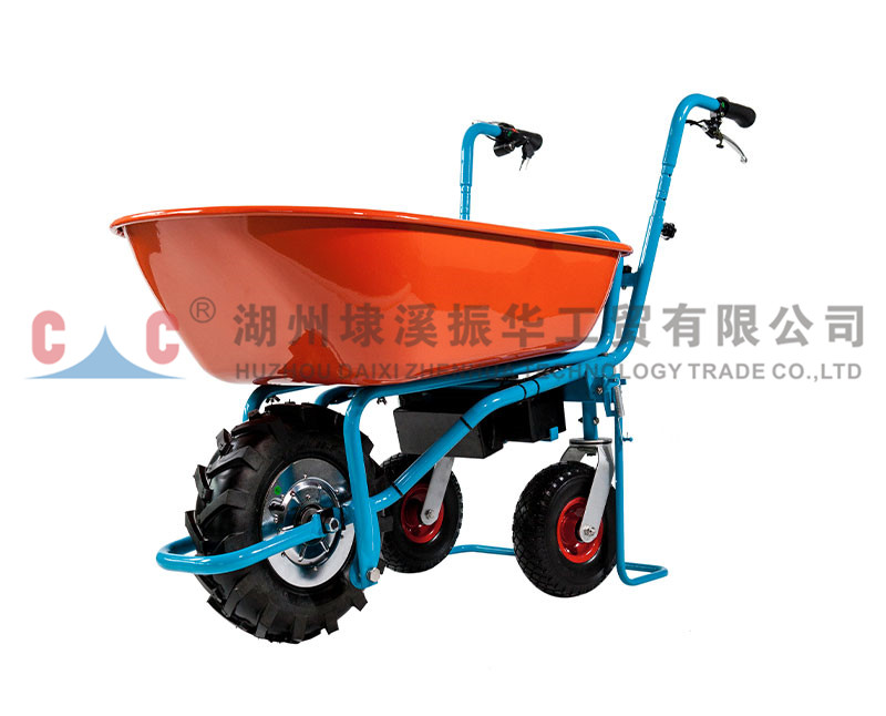 Electric Barrow-PC010-02 New Technology Professional Manufacturing Steel Manufacturer Farm Wheel Barrow Trolley
