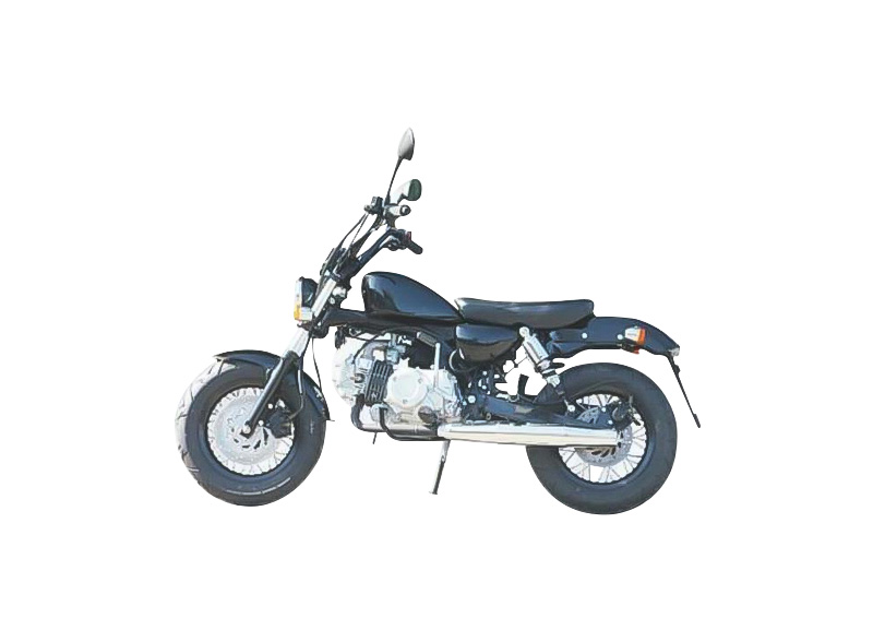 How are the types of motorcycles divided